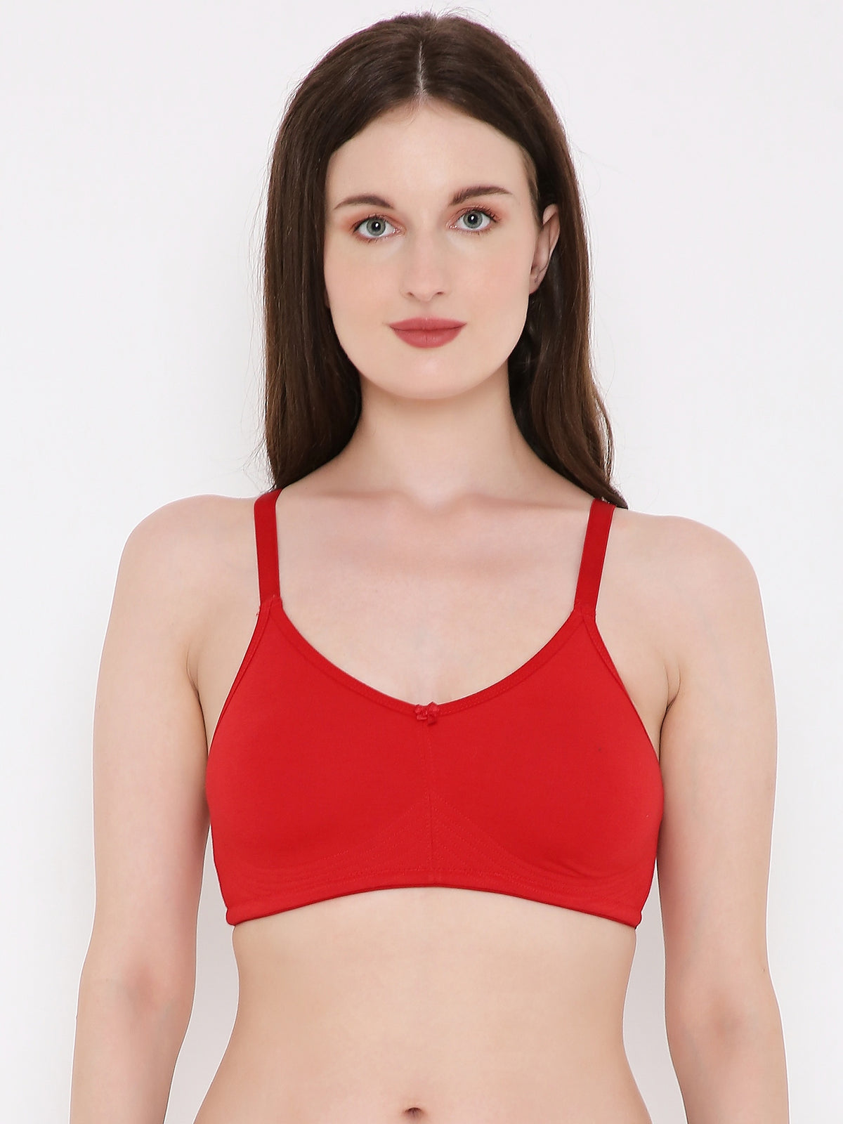 Berry's Intimatess Red Bottom Concealer Seamless Comfort T-Shirt Bra - Non-Padded, Non-Wired