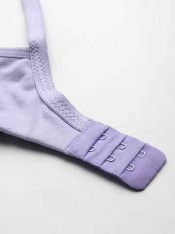 Berry's Intimatess Lilac 1 Pc Moulded Seamless Comfort T-Shirt Bra - Non-Padded, Non-Wired