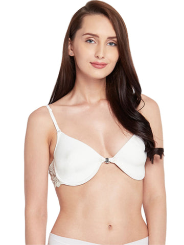 Berry's Intimatess White color Underwired & Heavily Padded with Medium Coverage Push-Up Bra