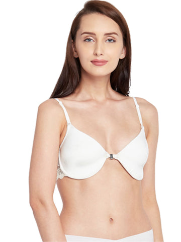 Berry's Intimatess White color Underwired & Heavily Padded with Medium Coverage Push-Up Bra