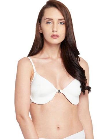 Berry's Intimatess White color Underwired & Heavily Padded with Medium Coverage Push-Up Bra