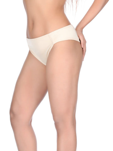 Berry's Intimatess Skin Women's Mid Rise Soft Poly Bikini Panty