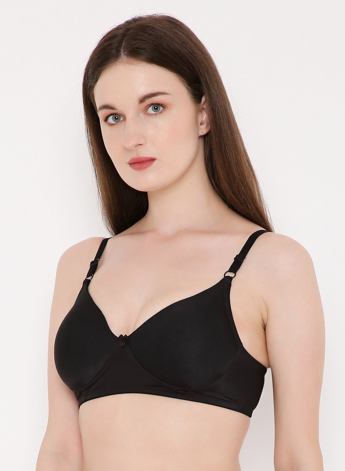 Berry's Intimatess Black color Non-Wired & Heavily Padded with Medium Coverage T-shirt Bra