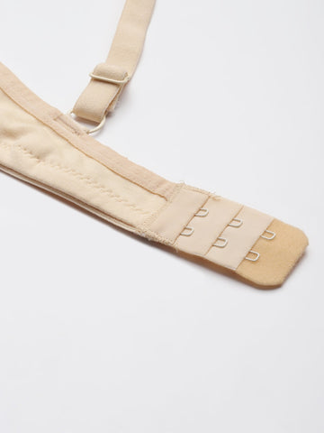 Berry's Intimatess Beige Bottom Concealer Seamless Comfort T-Shirt Bra - Non-Padded, Non-Wired