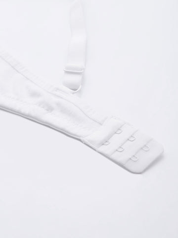 Berry's Intimatess White Bottom Concealer Seamless Comfort T-Shirt Bra - Non-Padded, Non-Wired
