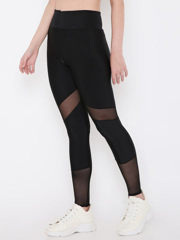 Berry's Women's Black Mesh Contour Sports Gym