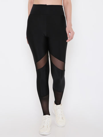 Berry's Women's Black Mesh Contour Sports Gym
