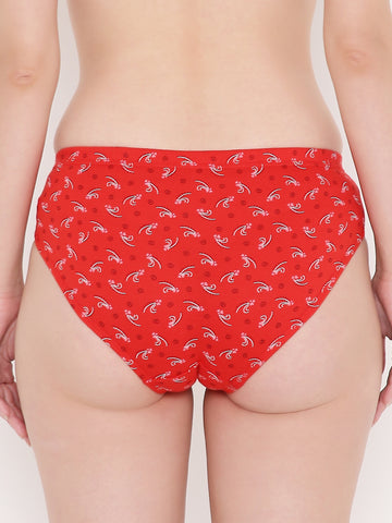 Berry's Intimatess Women's assorted Mid Waist Printed Bikini Panty