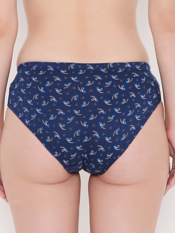 Berry's Intimatess Women's assorted Mid Waist Printed Bikini Panty