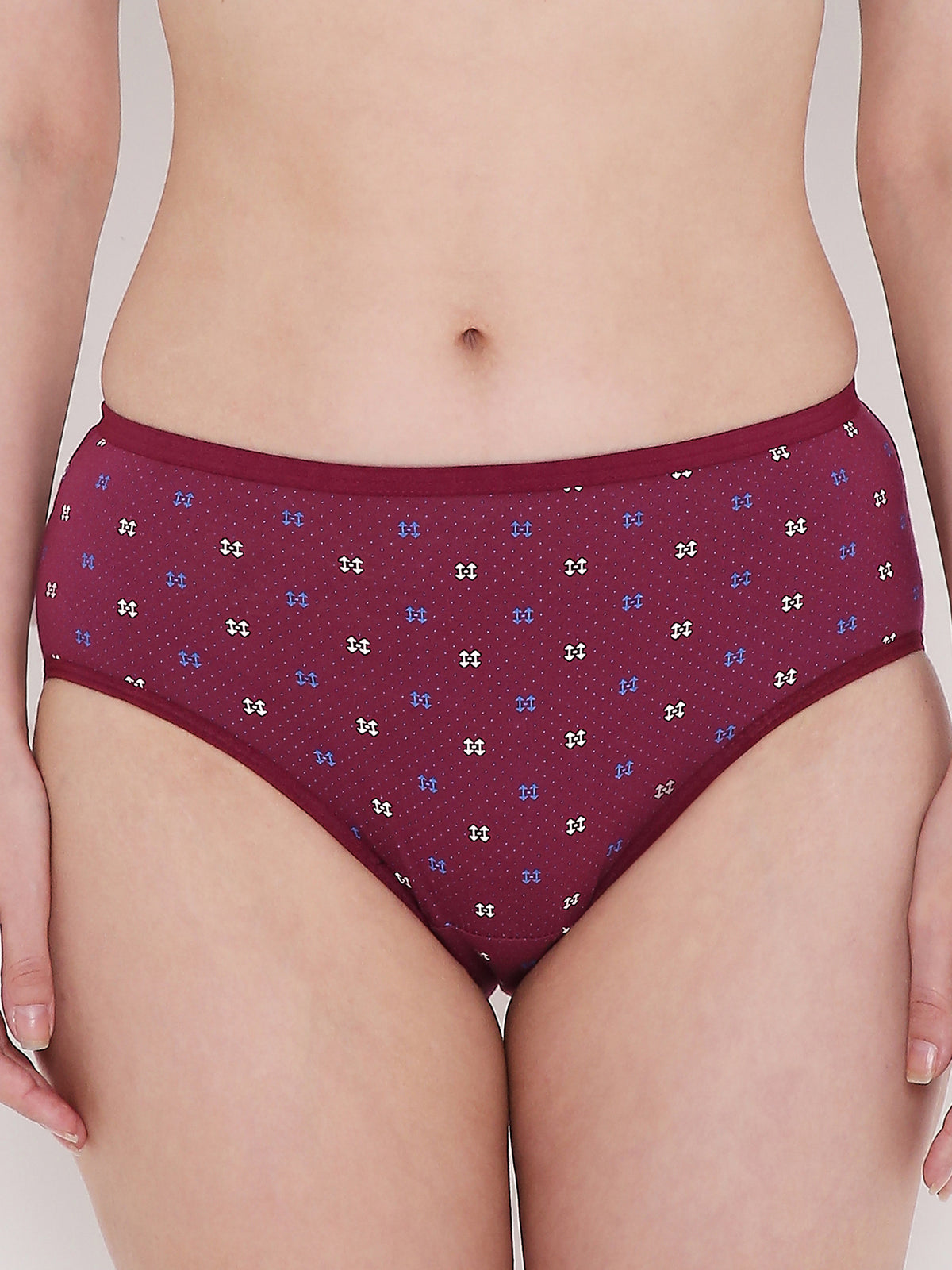 Berry's Intimatess Women's assorted Mid Waist Printed Bikini Panty