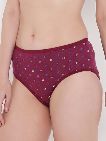Berry's Intimatess Women's assorted Mid Waist Printed Bikini Panty