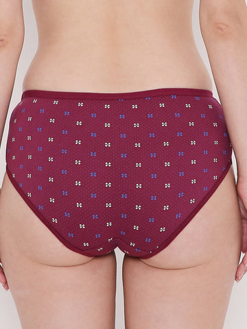 Berry's Intimatess Women's assorted Mid Waist Printed Bikini Panty