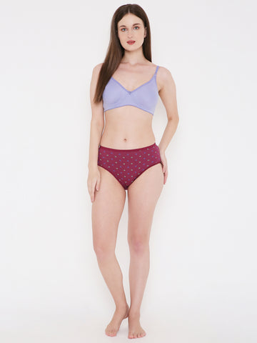 Berry's Intimatess Women's assorted Mid Waist Printed Bikini Panty