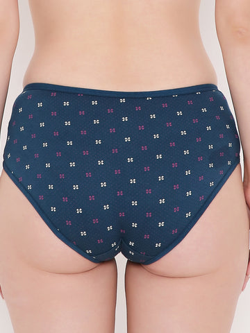 Berry's Intimatess Women's assorted Mid Waist Printed Bikini Panty