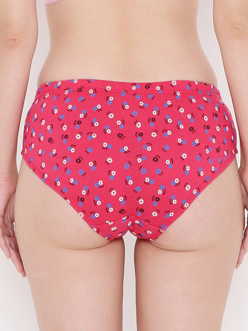 Berry's Intimatess Women's assorted Mid Waist Printed Bikini Panty
