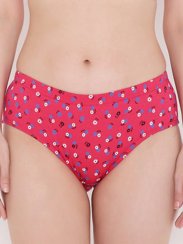 Berry's Intimatess Women's assorted Mid Waist Printed Bikini Panty