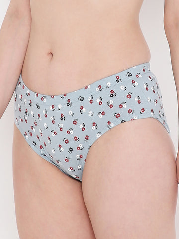 Berry's Intimatess Women's assorted Mid Waist Printed Bikini Panty