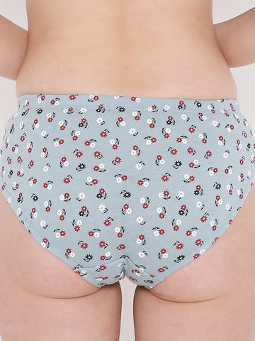 Berry's Intimatess Women's assorted Mid Waist Printed Bikini Panty