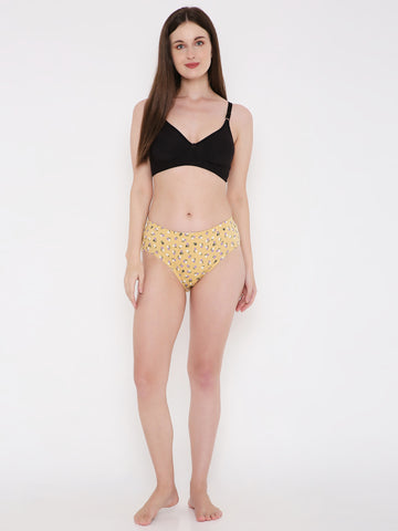 Berry's Intimatess Women's assorted Mid Waist Printed Bikini Panty