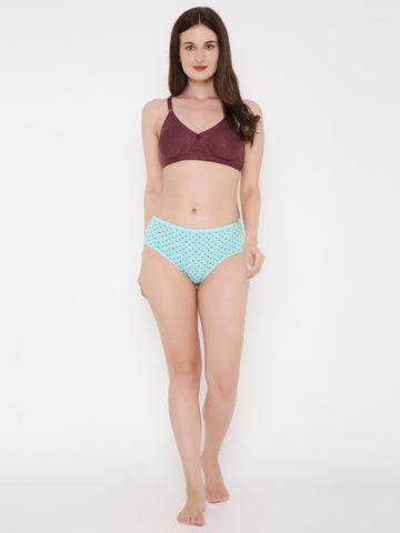 Berry's Intimatess Women's assorted Mid Waist Printed Bikini Panty