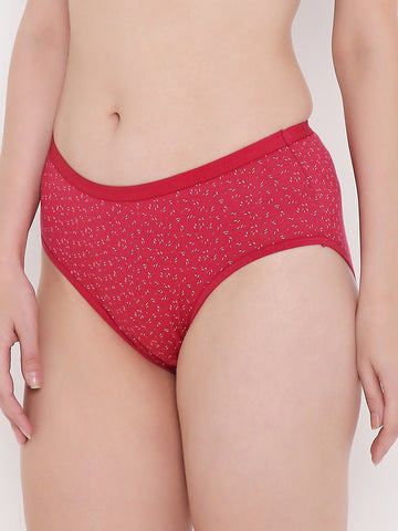 Berry's Intimatess Women's assorted Mid Waist Printed Bikini Panty