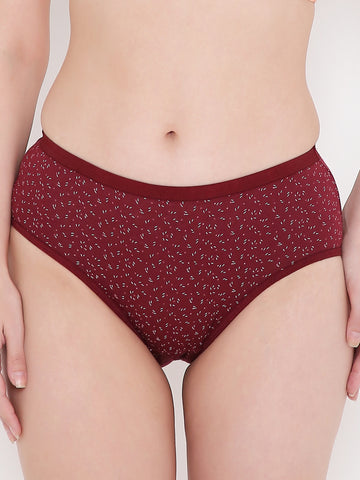 Berry's Intimatess Women's assorted Mid Waist Printed Bikini Panty
