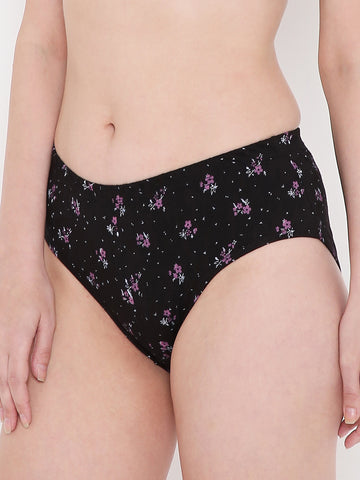 Berry's Intimatess Women's assorted Mid Waist Printed Bikini Panty