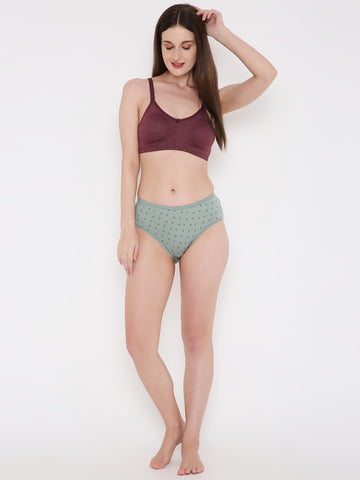 Berry's Intimatess Women's assorted Mid Waist Printed Bikini Panty