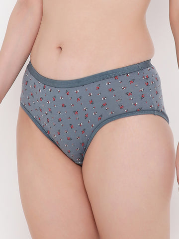 Berry's Intimatess Women's assorted Mid Waist Printed Bikini Panty