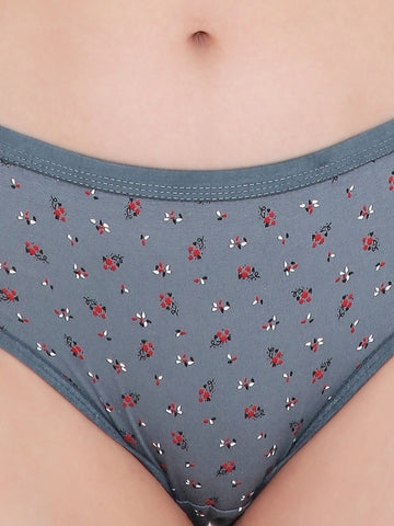 Berry's Intimatess Women's assorted Mid Waist Printed Bikini Panty