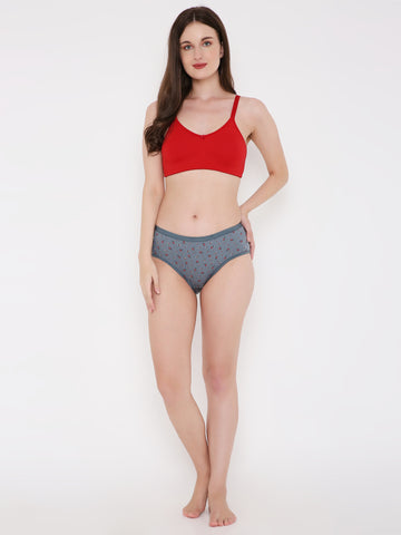 Berry's Intimatess Women's assorted Mid Waist Printed Bikini Panty
