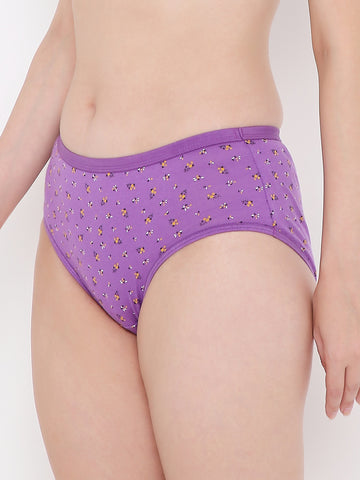 Berry's Intimatess Women's assorted Mid Waist Printed Bikini Panty