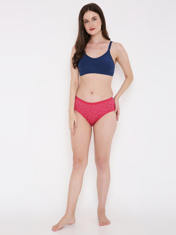 Berry's Intimatess Women's assorted Mid Waist Printed Bikini Panty