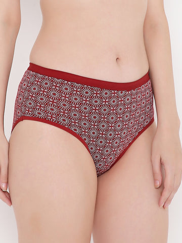 Berry's Intimatess Women's assorted Mid Waist Printed Bikini Panty
