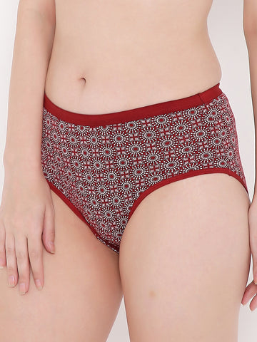 Berry's Intimatess Women's assorted Mid Waist Printed Bikini Panty