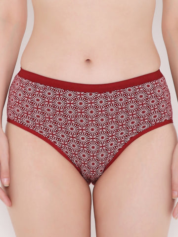 Berry's Intimatess Women's assorted Mid Waist Printed Bikini Panty