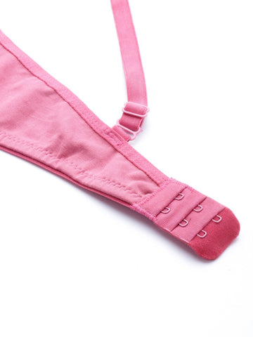 Berry's Intimatess Mauve Center T Seamless Comfort T-Shirt Bra - Non-Padded, Non-Wired