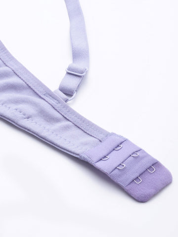 Berry's Intimatess Lilac Center T Seamless Comfort T-Shirt Bra - Non-Padded, Non-Wired
