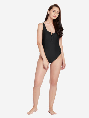 Berry's Intimatess Women's The Buttoned One Piece Swimsuit
