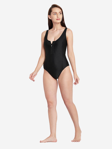 Berry's Intimatess Women's The Buttoned One Piece Swimsuit