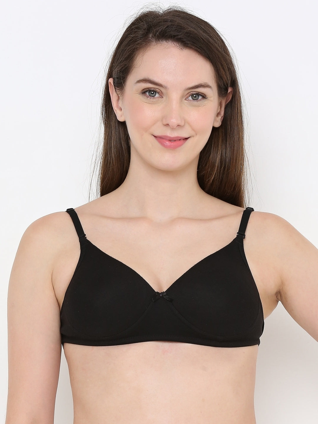 Berry's Intimatess Black Everyday Comfort: Lightly Padded Wire-Free T-Shirt Bra