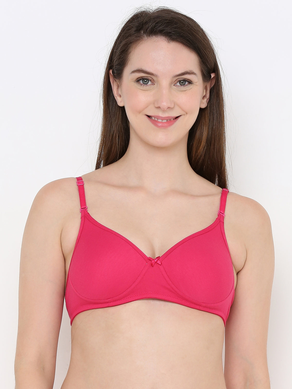 Berry's Intimatess Pink Everyday Comfort: Lightly Padded Wire-Free T-Shirt Bra