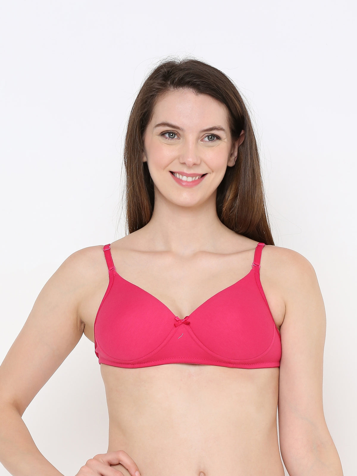 Berry's Intimatess Pink LuxeComfort Padded Non Wired Backless Bra