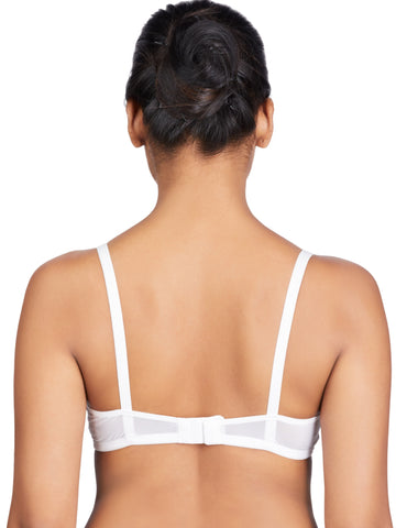 Berry's Intimatess White color Non-Wired & Non Padded with Medium Coverage T-shirt Bra