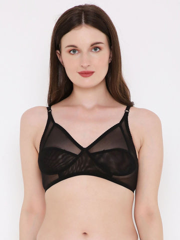 Berry's Intimatess Black color Non-Wired & Non Padded with Medium Coverage T-shirt Bra