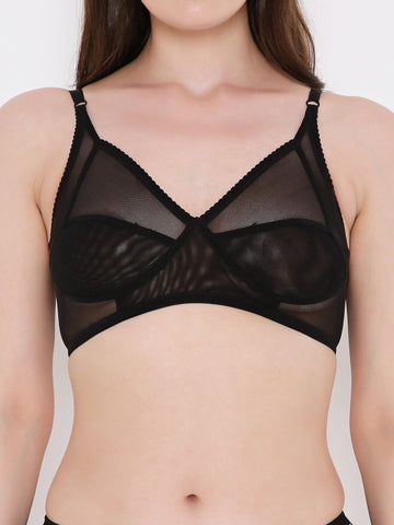 Berry's Intimatess Black color Non-Wired & Non Padded with Medium Coverage T-shirt Bra