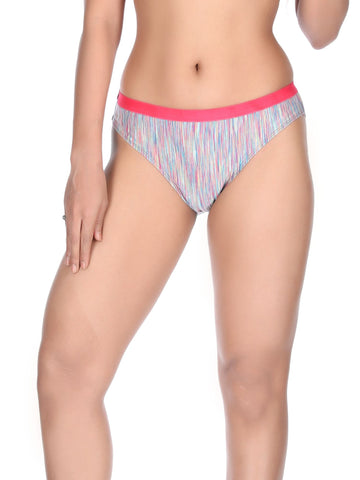 Berry's Intimatess Multi Color Bikini Panty for Women Melange Pop Low Waiste Hipster Matching Bikini Underwear