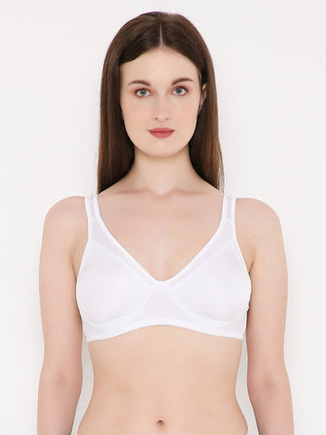 Berry's Intimatess White color Non-Wired & Non Padded with Full Coverage Minimizer Bra