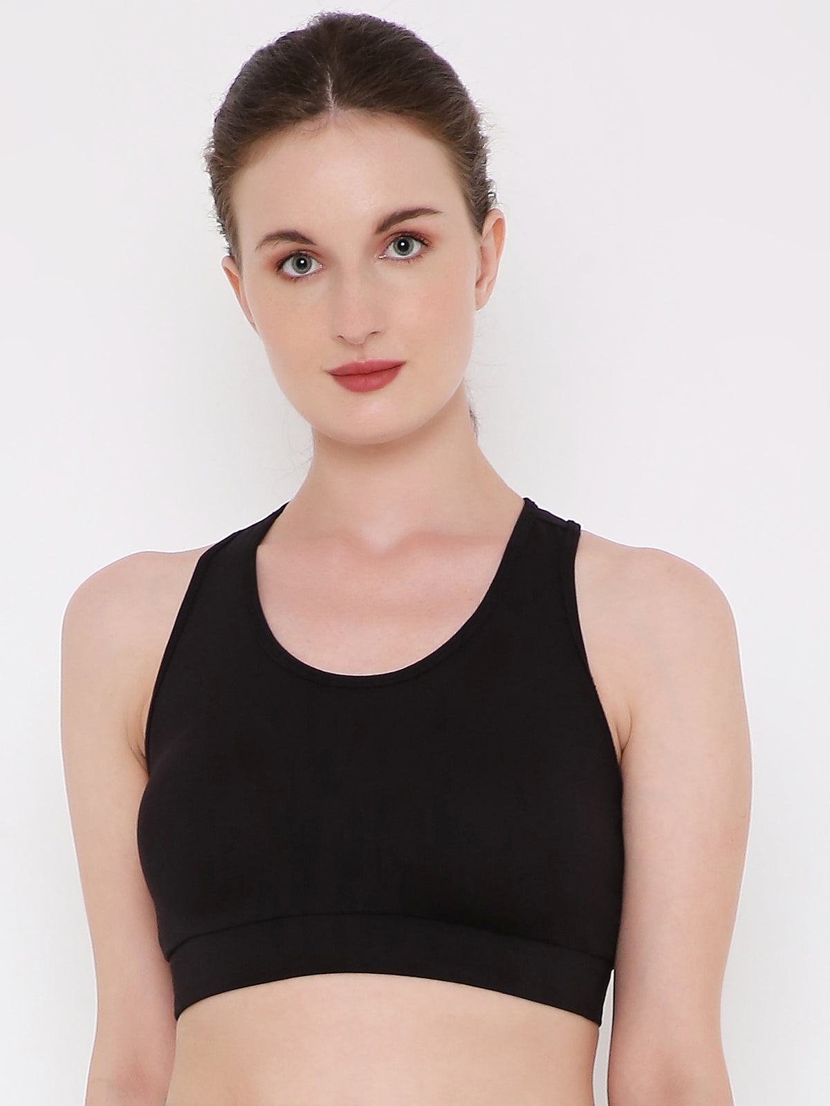 Berry's Intimatess Black Removable Pads Sport Bra