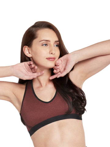 Berry's Intimatess Maroon Womens Sports Bra